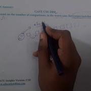 GATE CSE 2004 Q Algorithms GATE Insights Version CSE