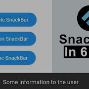 Flutter Tutorial SnackBar In 6 Minutes Scaffold Messenger Duration Dismiss