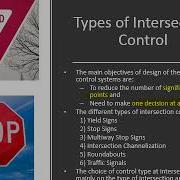 Intersection Control Devices