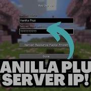 Minecraft Vanilla Plus Server IP Address