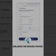 Enlarge On Mouse Hover Flutter Animation