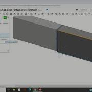 Block Wall In Onshape Using The Linear Pattern Transform And Split Commands