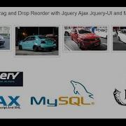 Python Flask Drag And Drop Reorder With Jquery Ajax Jquery UI And MySQLdb Database