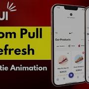 SwiftUI 3 0 Custom Pull To Refresh With Lottie Animation Complex UI Xcode 13 SwiftUI Tutorials