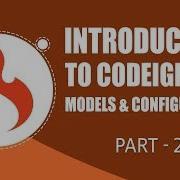 CodeIgniter Framework Models Configuration Part 2 Eduonix