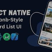 React Native Hotel Card UI Design Tutorial Airbnb Style FlatList Responsive Mobile UI Project