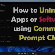 How To Uninstall Apps Or Software S Using Command Prompt CMD