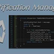 How To Make A Simple Notification Manager Unity Tutorial