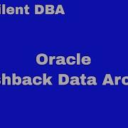Oracle Flashback Data Archive