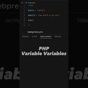 PHP Tips Tricks How To Use Variable Variables In PHP