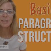 Basic Paragraph Structure English Writing Skills 2020