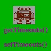 Webdriverio Timeouts SetTimeouts And GetTimeouts