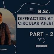 Diffraction At A Circular Aperture Part 2