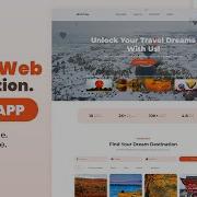 React JS Tutorial TRAVEL WEB APPLICATION Download Full Source Code