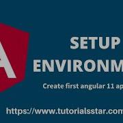 Setup Development Environment Angular 11