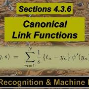 4 3 6 Canonical Link Functions Pattern Recognition And Machine Learning