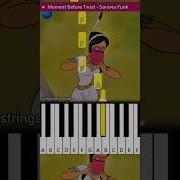 Moment Before Twist SARAVIA FUNK Super Slowed Piano Tutorial Shorts