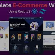 Complete Ecommerce Website Using React JS React JS Projects 2024