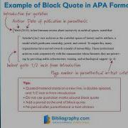 Mini Workshop APA Format