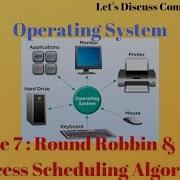 Operating System Lecture 7 Round Robbin And Priority Algorithms Process Scheduling