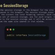 Org Openqa Selenium Html5 Selenium Interface SessionStorage With Example