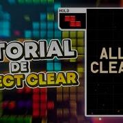 TUTORIAL DE PERFECT CLEAR TETRIS