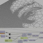 Rhino 6 Grasshopper Image Sampler Two Patterns Voronoi V1