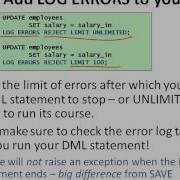 ERROR MGMT IN PLSQL 8