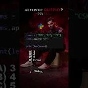 99 Beginners Get This Python Output Wrong Python Interview Question Coding Python