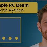 Structural Engineering Calculation Using Only Python Basics Simple RC Beam