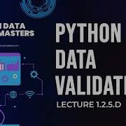 Lecture 1 2 5 D Data Validation Pydantic In Python Health Data Science