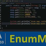 Java Tutorial 59 Java Enum Map Class With Examples Map Data Structure