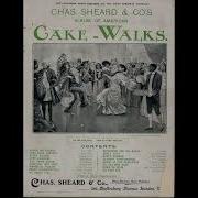 SAMBO AT THE CAKEWALK Alfred C Marks 1896
