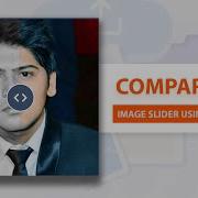 Image Comparison Slider Using HTML CSS JavaScript