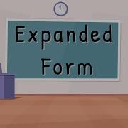 Expanded Form Grade 2 Math Vocabulary