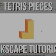Tetris Pieces Part 1 Inkscape Tutorial