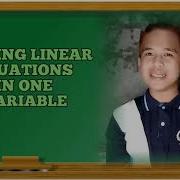 Demo Teaching Solving Linear Equation In One Variable