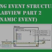 Использование структуры событий в LabVIEW Часть 2