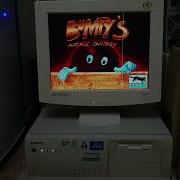 SAMSUNG SPC8200P PENTIUM DESKTOP COMPUTER BUMPY S ARCADE FANTASY DOS GAME PLAY