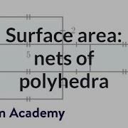 Finding Surface Area Nets Of Polyhedra Perimeter Area And Volume Geometry Khan Academy