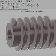 SolidWorks Beginner Tutorial Worm Screw Gear