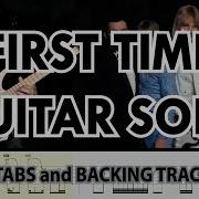 Styx FIRST TIME Guitar Solo With Tabs And Backing Track By Alvin De Leon