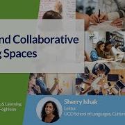Sherry Ishak Active And Collaborative Learning Spaces