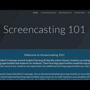 Screencasting 101 Intro