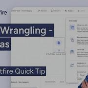 Visual Data Wrangling Data Canvas
