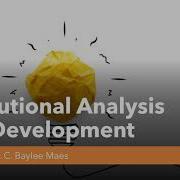 Institutional Analysis And Development Framework By Elinor Orstom Part I