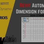 Revit Automatic Dimensions For Grids Using Dynamo Dynamo Tutorials Bim Kintsugi