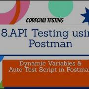 8 Dynamic Variables In Postman In Hindi