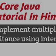 How To Implement Multiple Inheritance Using Interface In Java
