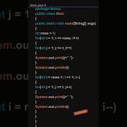 Java Numbers Pattern Program Shorts Shortsviral